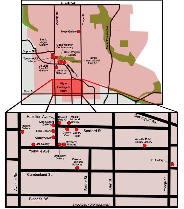 Yorkville Map