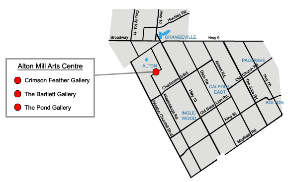 Caledon-Orangeville Map